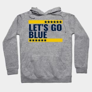 lets go blue Hoodie